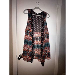 Xhilaration Women's Long Swing Vest Size S/M